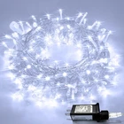 Jmexsuss 33FT 100 White Christmas Lights, 8 Modes Led, New. Price: $24.63.