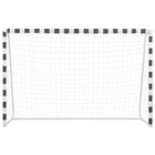 Soccer Goal Training Net Practice Metal Black And White Vidaxl New. Price: $180.99.