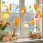 Xingzd Led Easter Bunny Carrot String 8.5FT, Multicolor Rabbits New. Price: $38.99.