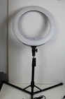 Vivitar 18" Led Ring Light Set, 36" Tripod Stand Carry Case New Opened Box. Price: $34.99.