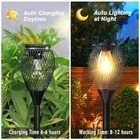 Ortiny Solar Pathway Lights Outdoor, 2 Pack IP65 Waterproof - Black Used. Price: $31.71.