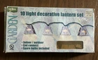 Vtg Garden Dragonfly Galvanized Electric Patio Lights 2 Strings Of 10 Used. Price: $33.95.