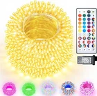 500LED Changing Christmas Lights, 35 Colors With Remote, Waterproof New. Price: $83.99.
