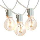 Ambience Pro 12-LIGHT 26 Ft. White Indoor/outdoor Plug-in Led 1-WATT G40 2700K S New. Price: $51.03.