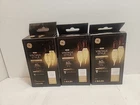 Led Light Bulbs Bent Tip Amber Glass Edison Vintage Style Lot Of 3 Boxes New. Price: $14.95.