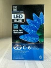 Christmas Lights Philips 50 Solar Faceted C6 String Blue Gift New. Price: $16.74.