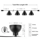 Safavieh Claudie Led Outdoor String Light, Reduced Price 2172771563 PLT4049A Open. Price: $36.00.