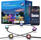 S108B 100FT Rgb Led Outdoor Lights, Ai Control, IP67 Waterproof Decor New. Price: $333.99.