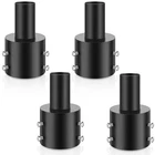 4PCS Slip Fitter Tenon Adapter For 4" Pole, 2 3/8" Led Shoebox/street Lights Open. Price: $74.99.