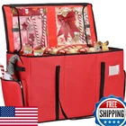 Irrantan 2-IN-1 Christmas Ornament Storage Box & Xmas Figurine Container, Premiu New. Price: $69.87.