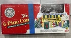 Ge White 6 Pine Cone Cluster Lights. Holiday Classic Set Tested Working Indoor Open. Price: $19.99.