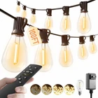 Luckystyle 100FT Led Outdoor String Lights With Remote, 35+ Shatterproof Bu... New. Price: $42.27.