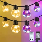 Kepstars Outdoor String Lights, 25FT 20 Led Bulbs Hanging Patio Dimmable New. Price: $50.56.