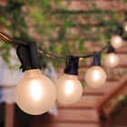 Goothy 50FT Led Outdoor Patio String Lights - Waterproof Globe With 52... Open. Price: $109.99.