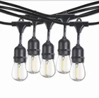 Bulbrite 30 Ft. Black S14 Led String Light Indoor/outdoor W/12 Bulbs New. Price: $13.99.