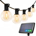 Lepro Solar Outdoor String Patio Bistro Lights, 25FT 26 Led G40 Bulbs,... New. Price: $69.06.