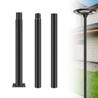 10' Outdoor Street Light Pole, Galvanized Steel, Waterproof, Acc... New. Price: $199.69.