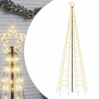 Led Christmas Tree With Spikes Outdoor Decoration Holiday Ornament Vidaxl New. Price: $62.99.