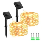 Cshare Solar Fairy Outdoor WATERPROOF,16.4FT 50LED String Lights... New. Price: $14.85.