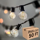 Lampat String Lights, Led 50FT G40 Globe With Bulbs New. Price: $40.60.