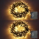 Pack 20.6 Ft 240LED Christmas Fairy Lights, Twinkle Battery Operated ... New. Price: $26.85.