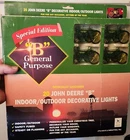 READ....17 John Deere "b" Tractor Christmas Lights Decoration (missing 3 Parts) Used. Price: $12.00.
