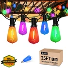 Achin 25FT Outdoor String Lights Multicolor Shatterproof Led Patio Party New. Price: $44.99.