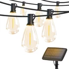 Daybetter Solar Outdoor String Lights, 100FT S14 Led Connectable Patio Wi New. Price: $54.91.