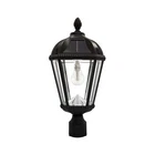 Gama Sonic Outdoor Solar Post Light, Black Aluminum, Royal Bulb, Beveled Glas... New. Price: $206.23.