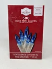 Holiday Time 300 Blue Mini Lights White Wire Christmas Indoor/outdoor New. Price: $10.95.
