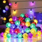 Christmas Round Tinsel Globe Lights-multicolored G30 String,... New. Price: $31.75.