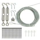 Newhouse Lighting Stainless Steel Hanging/suspension Kit With Vinyl Coated Wire. Price: $14.99.