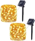 Lomotech Solar String Lights Outdoor - Pack Total 66FT 200LED Warm White New. Price: $14.76.