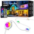 Yibulayin 150FT Waterproof Outdoor Rgb Led Lights Smart App Remote Control Sce New. Price: $51.18.