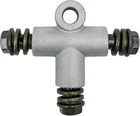 Motorcycle Hydraulic Brake Line Tee Hose Connector 3 Way Adapter With M10 New. Price: $14.70.