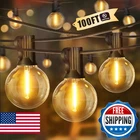 Lamphome Led Outdoor String Light, 100 Feet Patio Lights With 50+2 Edison Shatte New. Price: $80.44.