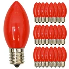 Red C9 Replacement BULBS,25 Pack Plastic Shatterproof Led Christmas Bu... New. Price: $31.67.