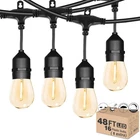 Meidaoduo Outdoor String Lights 48FT Led Heavy-duty Patio Waterpro New. Price: $52.10.