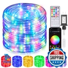 Hozplex 99FT Led Rope Lights Outdoor Waterproof Remote App Control 16 Million New. Price: $79.87.
