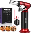 Semlos Butane Torch With Fuel Gauge Refillable Kitchen Lighter Saf... New. Price: $20.39.