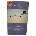 Newhouse Lighting 17 Ft. Plug-in Globe Bulb Led String Lights 10 Extra. Price: $19.65.
