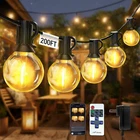 200FT Led Outdoor String Lights With App Control, 84 Shatterproof Bulbs New. Price: $83.99.
