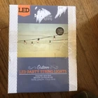 Newhouse Lighting 17 Ft. Plug-in Globe Bulb Led String Lights Party. Price: $13.99.