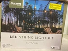 Bulbrite 812483 48' Long 15 Light White Led String - Black / Clear Vintage Open. Price: $28.47.
