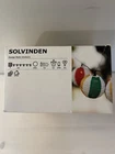 Ikea Multicolor Beach Ball String Lights Solvinden Solar Powered Outdoor Led Set New. Price: $33.00.