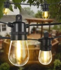Dge Outdoor Led String Lights 48FT Patio Shatterproof & Waterproof IP65, 18 A... New. Price: $40.77.