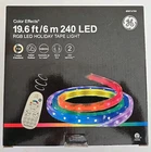 Ge Color Effects 19.6 Ft 240 Led Rgb Holiday Tape Light - 5974795 **new**. Price: $39.99.