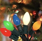 Patio 25FT C7 String Lights, Romasaty Christmas Colored New. Price: $14.99.