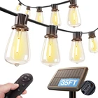 Addlon Solar String Lights Outdoor, IP54 Waterproof 35FT, Black New. Price: $35.22.