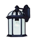 Savoy House 5-0634 Black Kensington 1-LIGHT 11.5"H Outdoor Wall Sconce New. Price: $128.00.